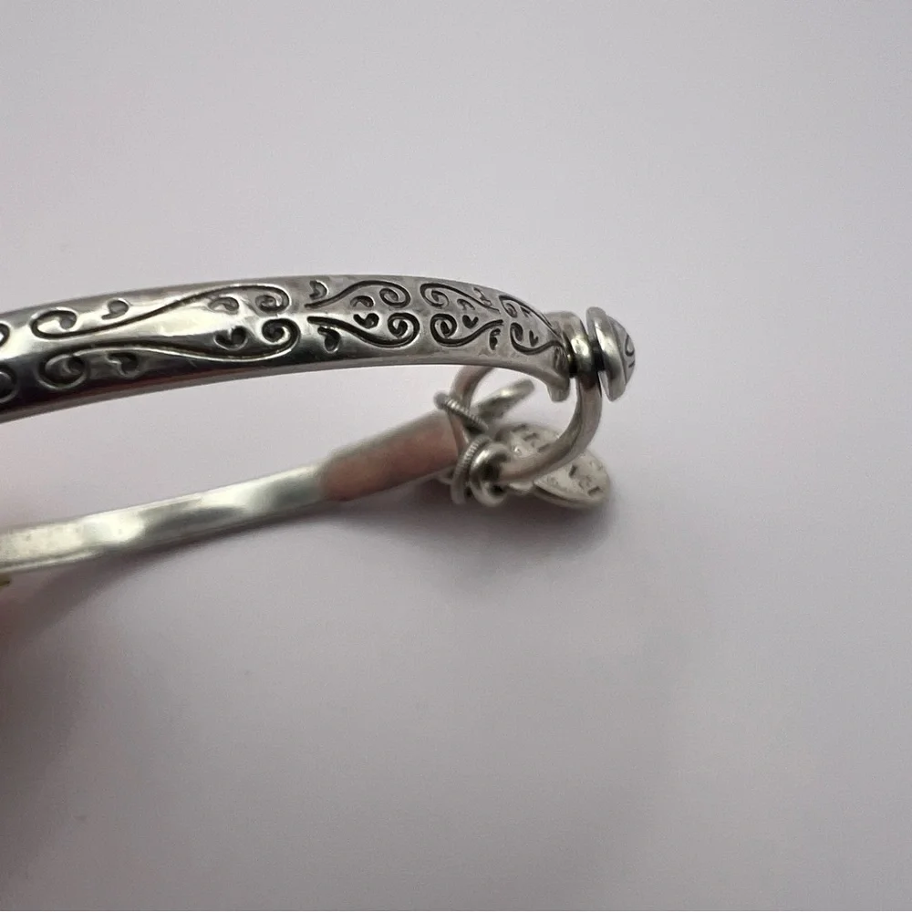 Brighton Power of Pink Ribbon Breast Cancer Gratitude Bangle Bracelet